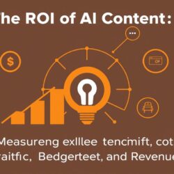 The ROI of AI Content: Measuring the Impact on Traffic, Engagement, and Revenue